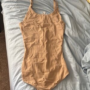 Maidenform Beige Shapewear Bodysuit
